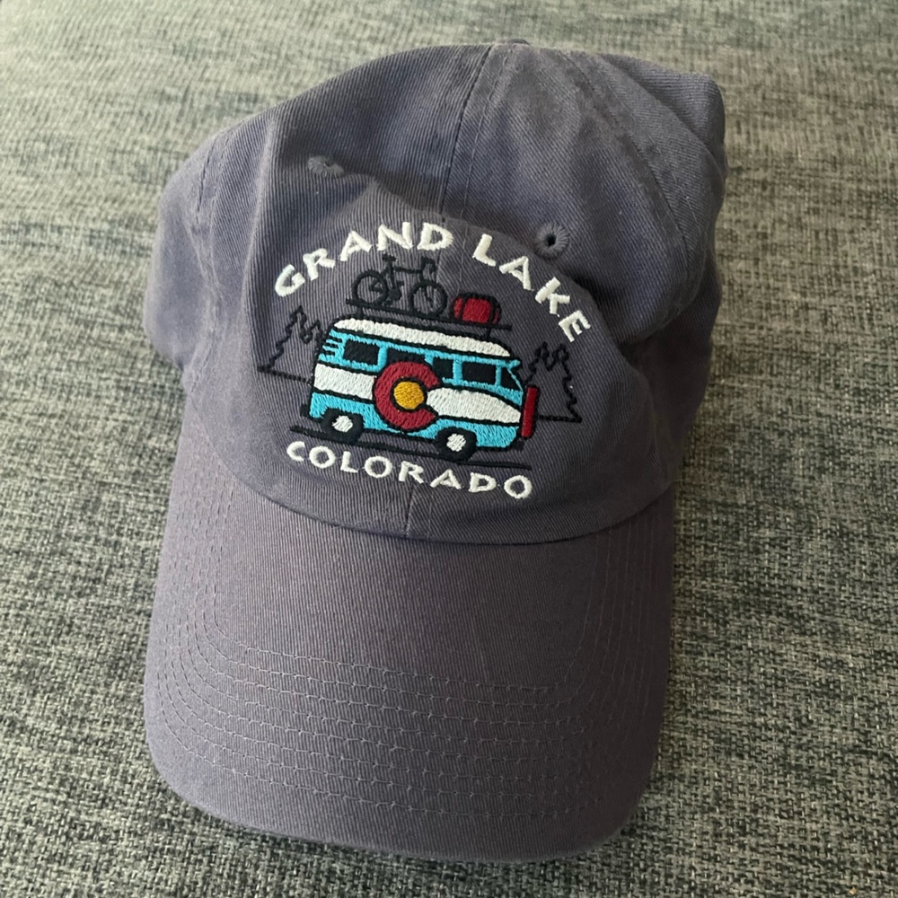 Grand Lake Colorado Embroidered Cap